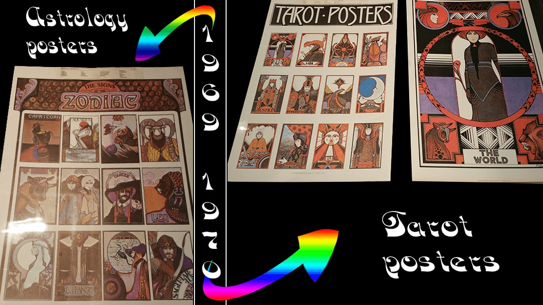 David Palladini's astrology and tarot posters