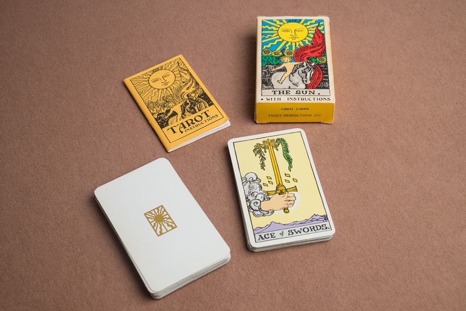 Albano Waite Tarot Productions Deck, LWB and Box