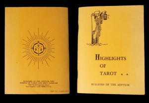 Highlights of Tarot cover