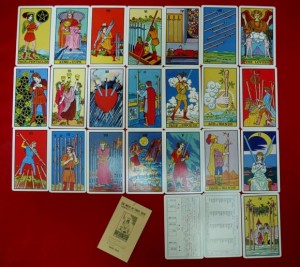1st edition Waite-J.K. Tarot with LWB and instruction cards