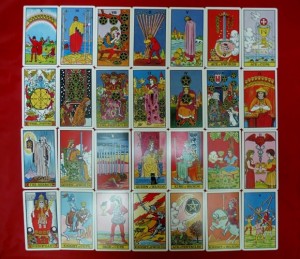 More example images from the 1st edition Waite-J.K. Tarot deck