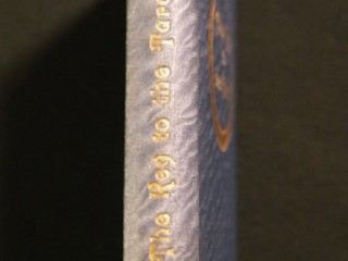 Spine of the 1910 Key to the Tarot
