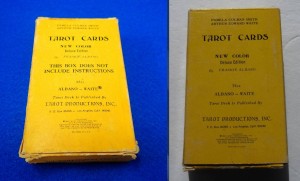 different views of the Albano - Waite box with no illustration