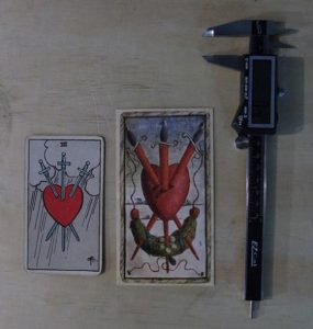 Sola Busca vs Waite-Smith 3 of Swords
