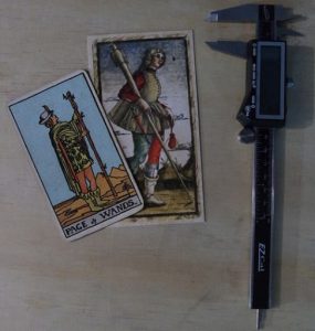 Sola Busca vs. Waite-Smith, Page of Wands